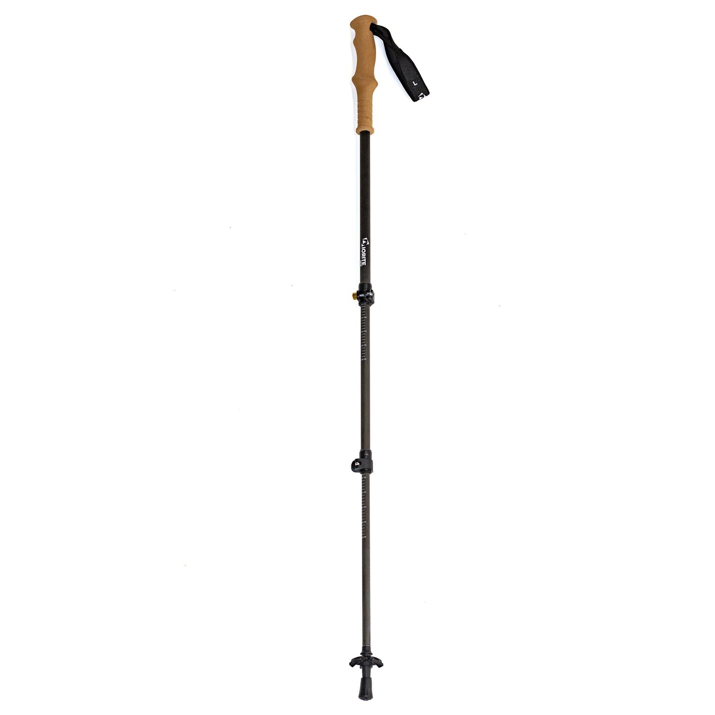 Refurbished Single Diorite Carbon Fiber Trekking Pole, EVA