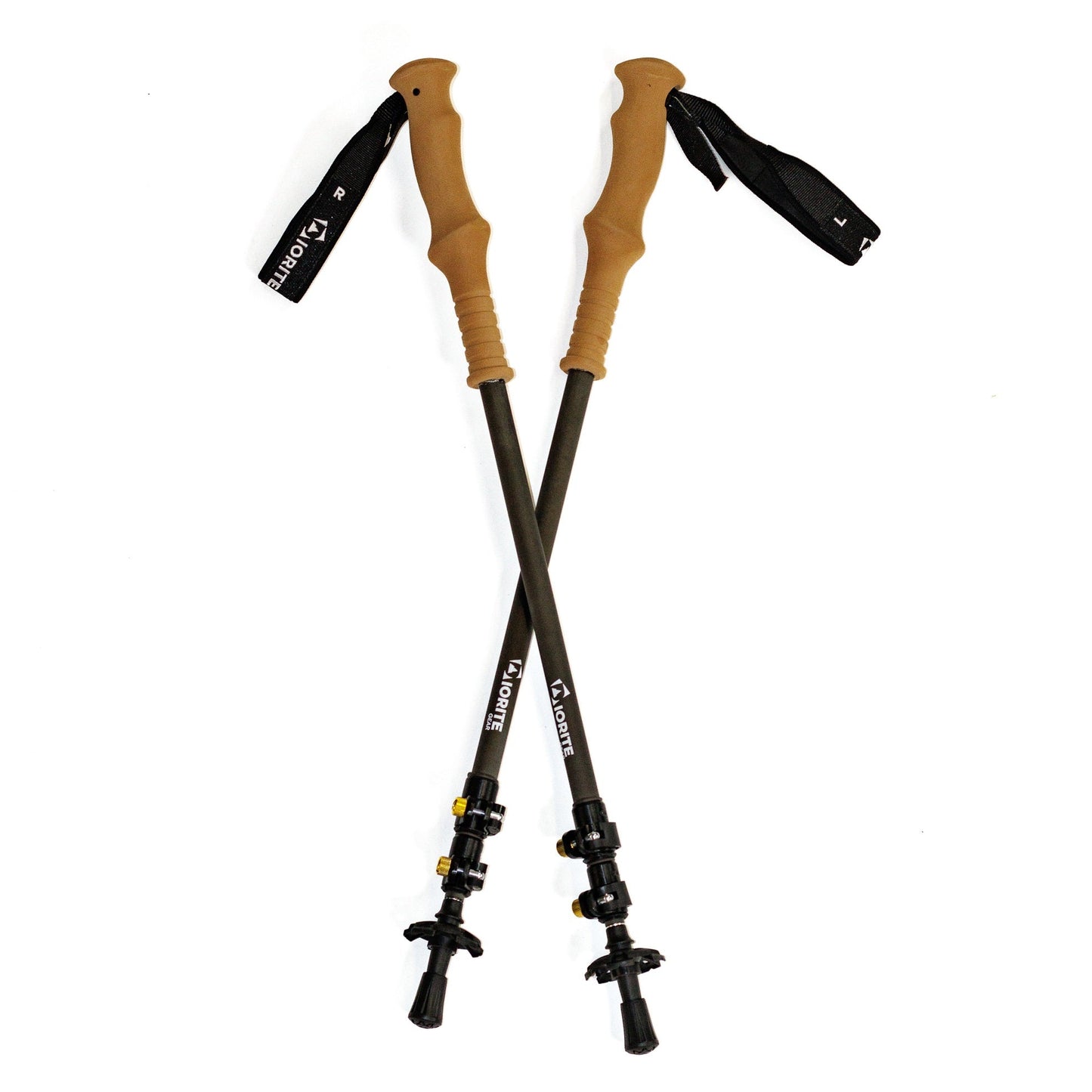 Diorite Telescopic Carbon Fiber Trekking Poles, EVA Foam