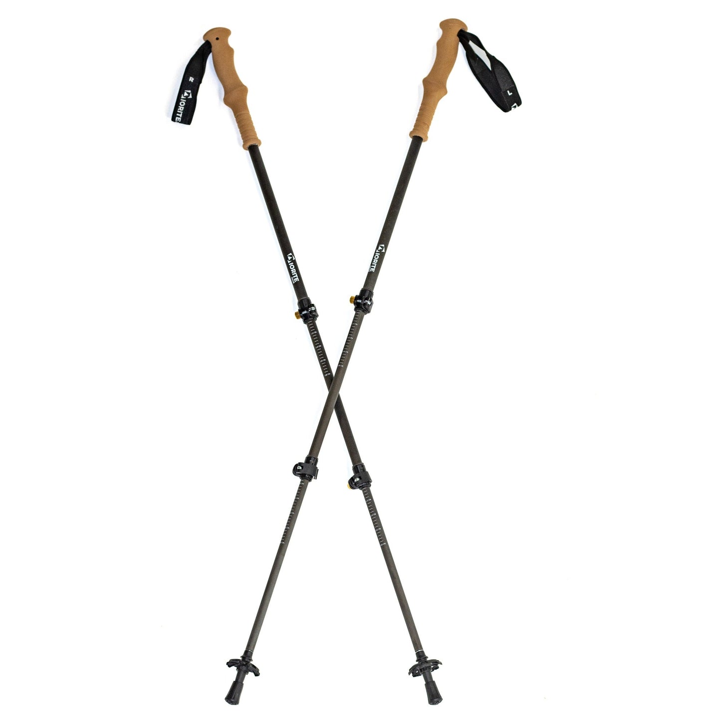 Diorite Telescopic Carbon Fiber Trekking Poles, EVA Foam