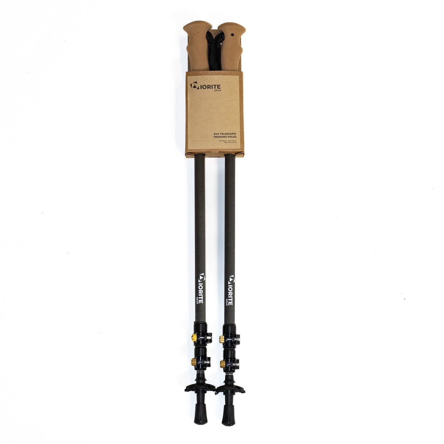Diorite Telescopic Carbon Fiber Trekking Poles, EVA Foam