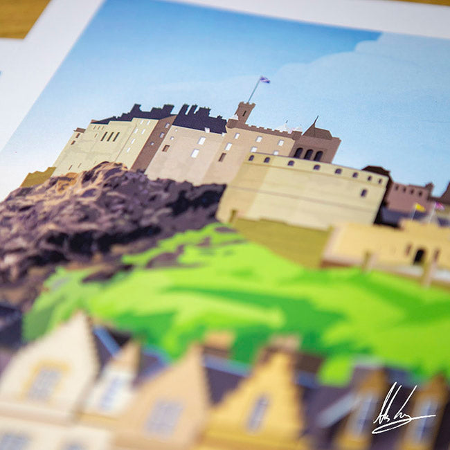 Edinburgh Castle Print