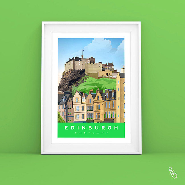 Edinburgh Castle Print