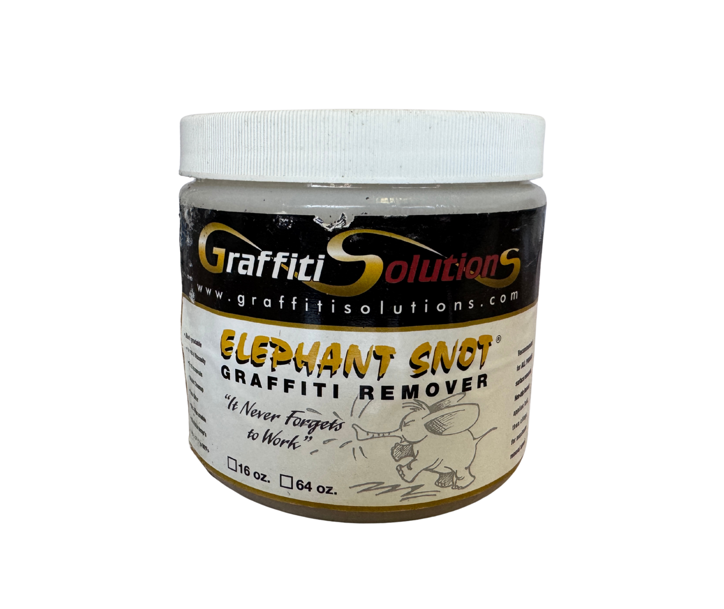 DAMAGED Elephant Snot Graffiti Remover - 1/2 Quart