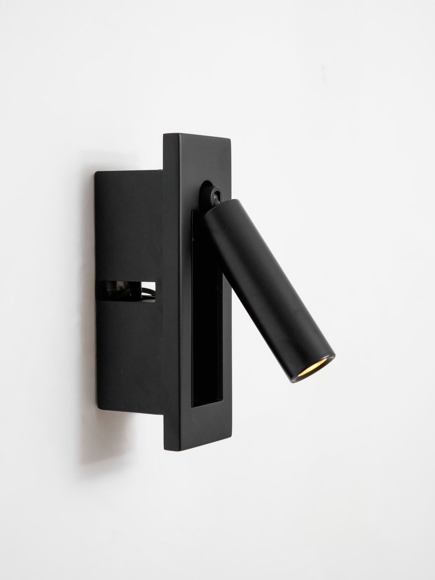 Embedded Bedside Reading Spotlight Wall Light With Adjustable Head