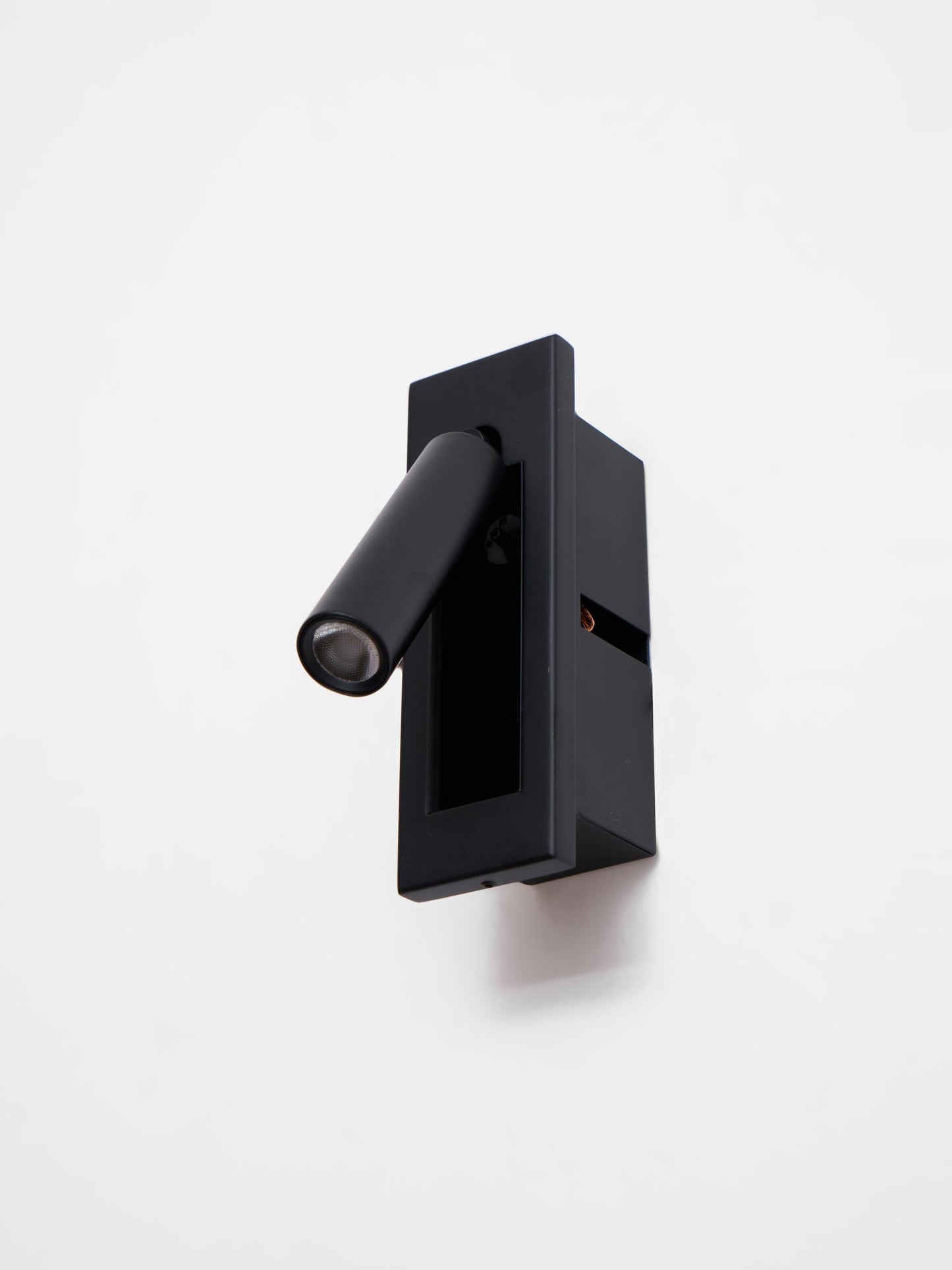 Embedded Bedside Reading Spotlight Wall Light With Adjustable Head