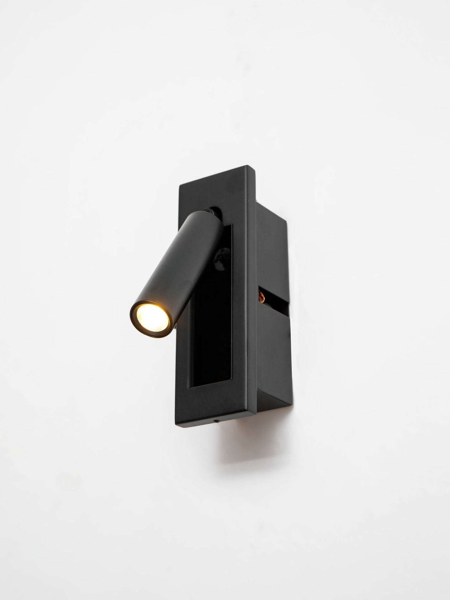 Embedded Bedside Reading Spotlight Wall Light With Adjustable Head