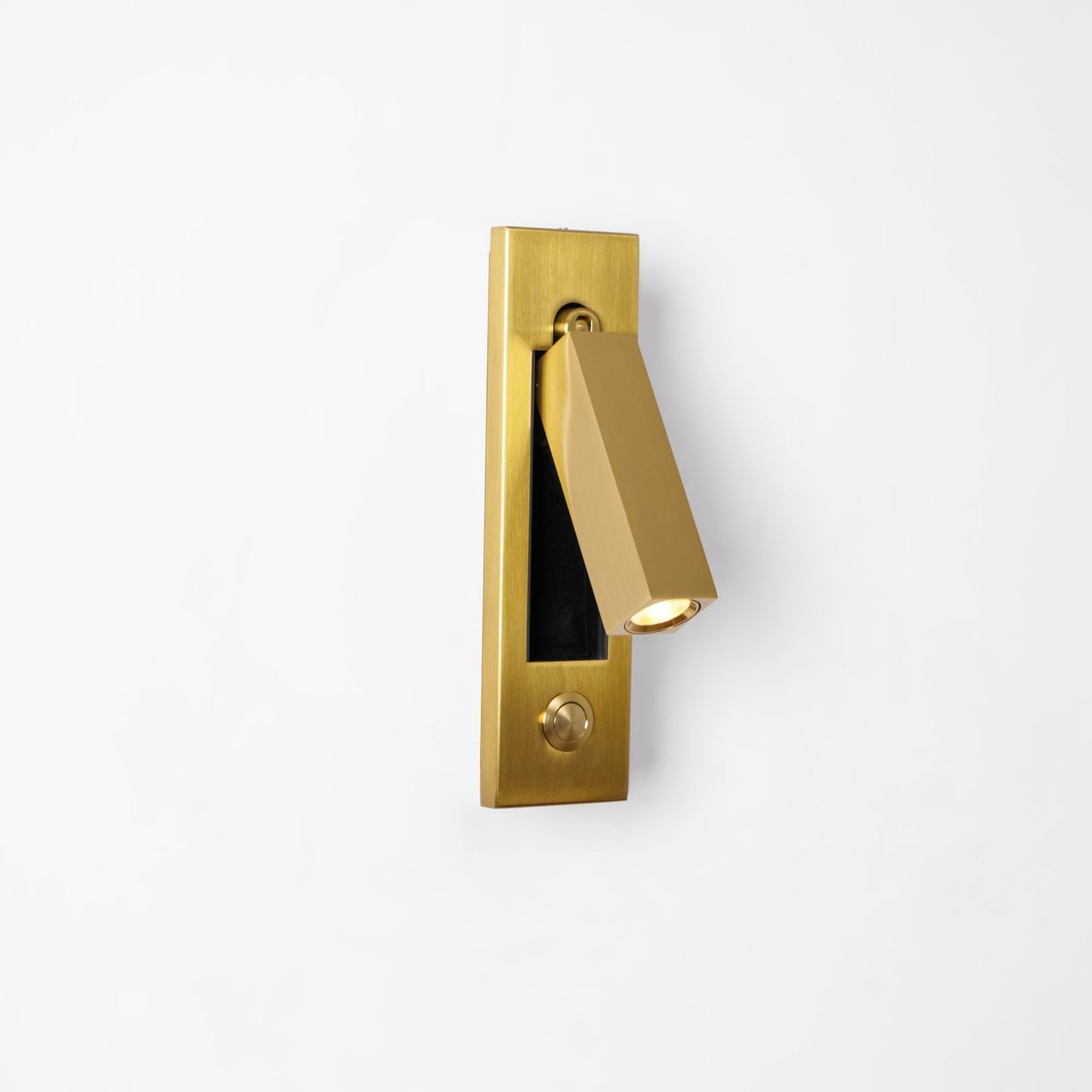Embedded Bedside Reading Spotlight Wall Light With Adjustable Head
