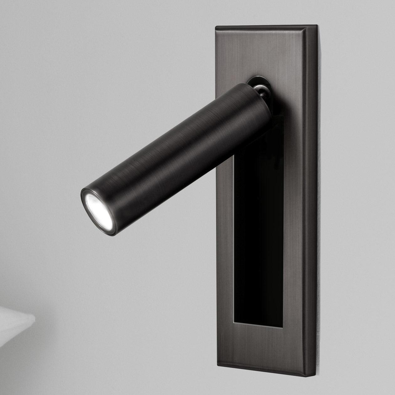 Embedded Bedside Reading Spotlight Wall Light With Adjustable Head