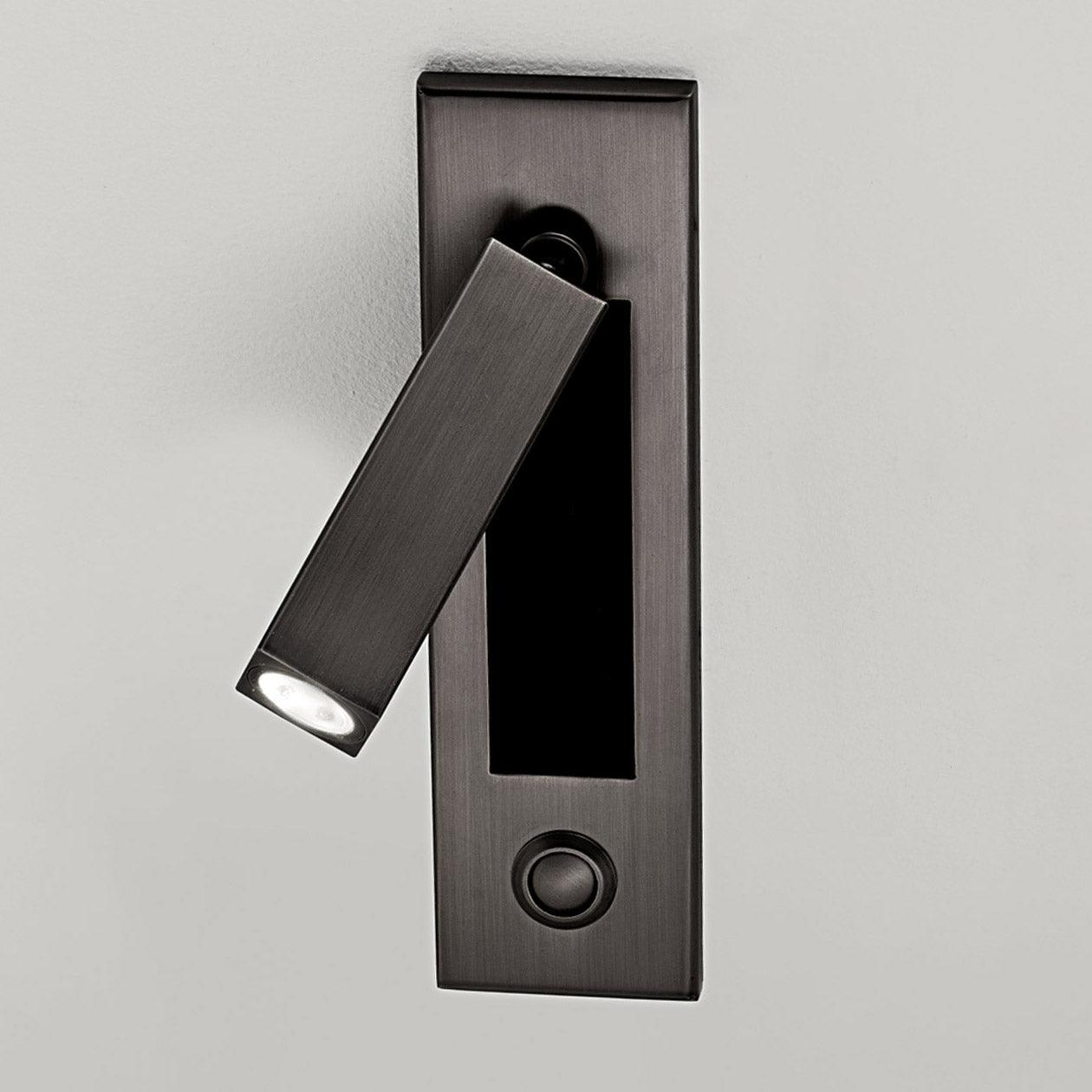 Embedded Bedside Reading Spotlight Wall Light With Adjustable Head