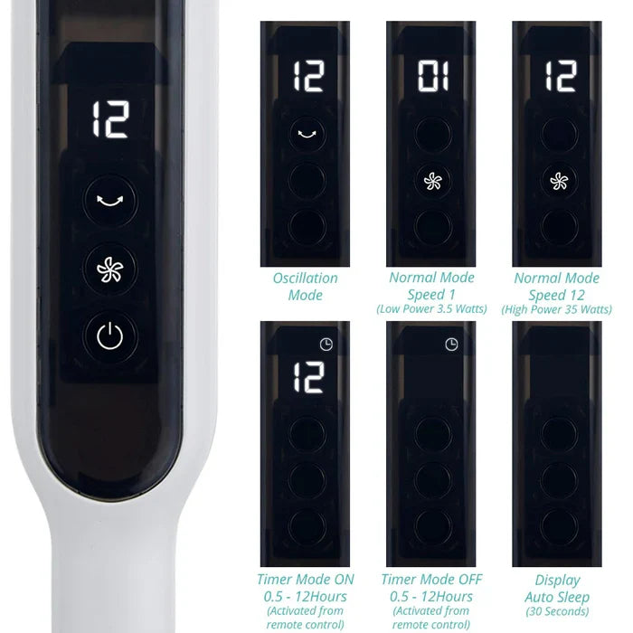 EcoAir Equinox 16" Tower Fan