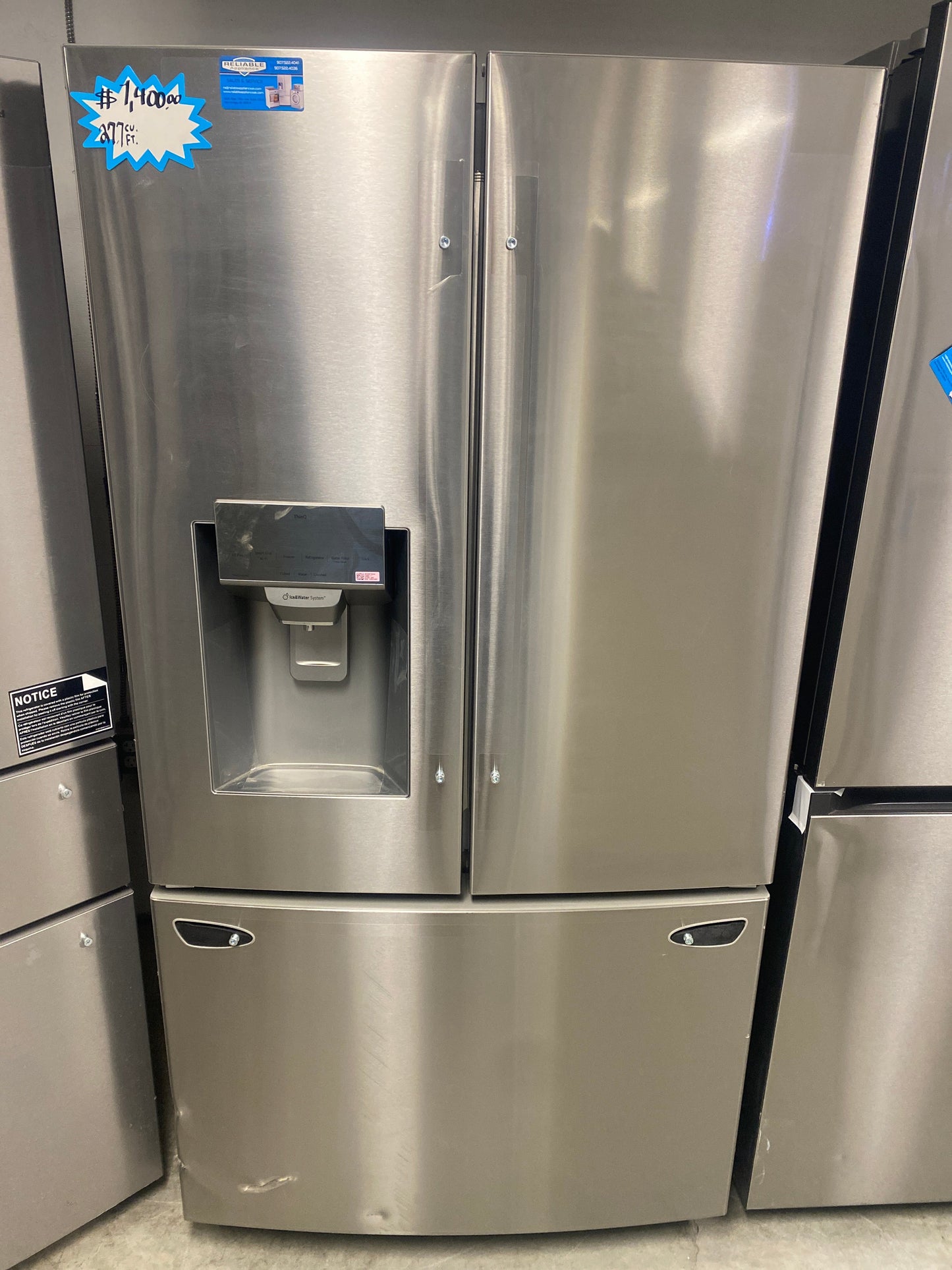 LG French Door Stainless Steel Refrigerator