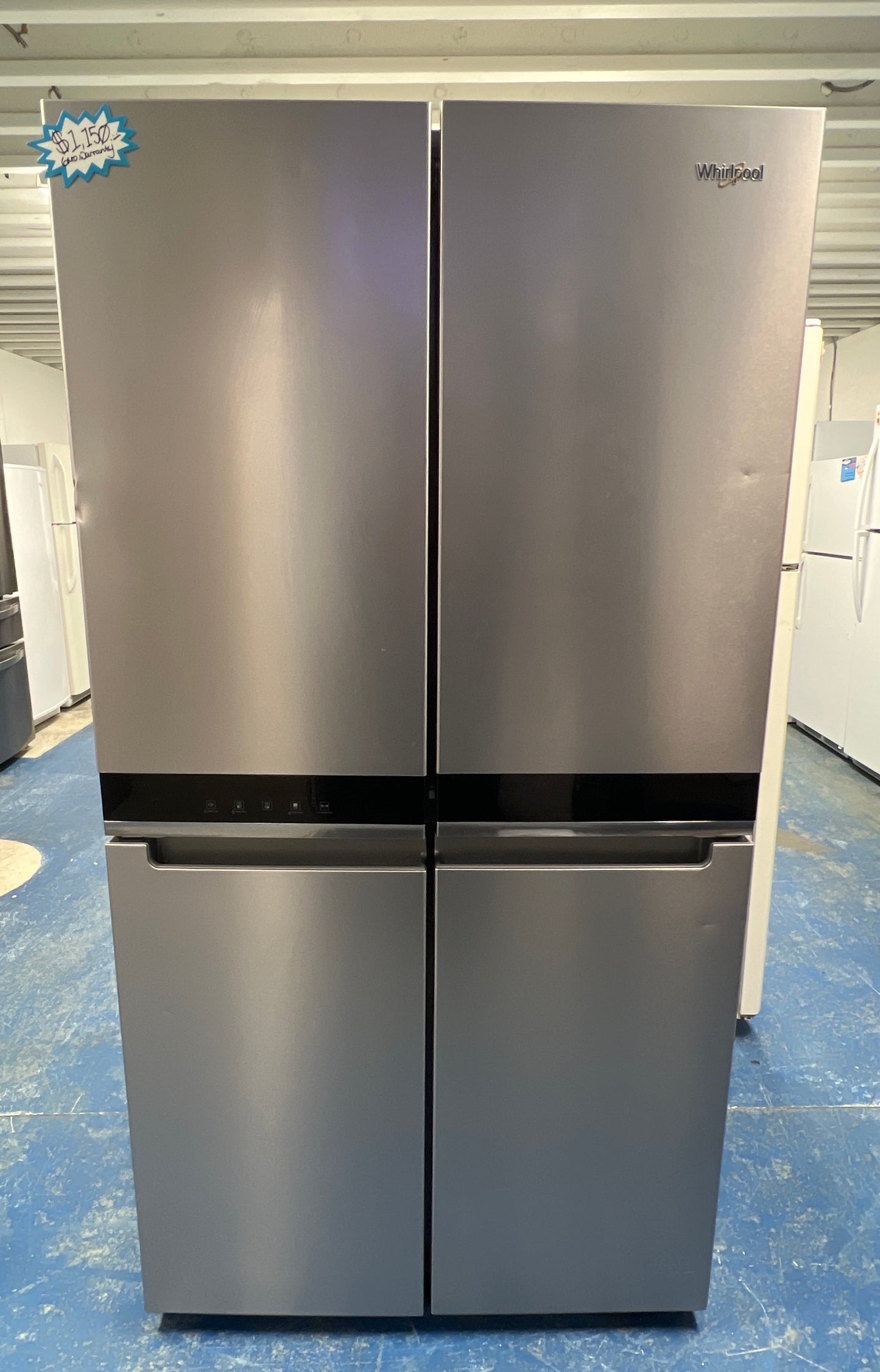 Whirlpool 19.4 cu. foot. COUNTER DEPTH French Door Refrigerator