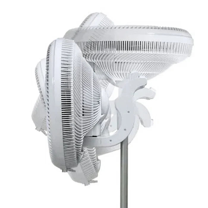 EcoAir Kinetic 14” DC Fan – Ultra Quiet 11.1 dBA, Super Low Energy 1–18W, 9-Speed with Remote & 3D Oscillation