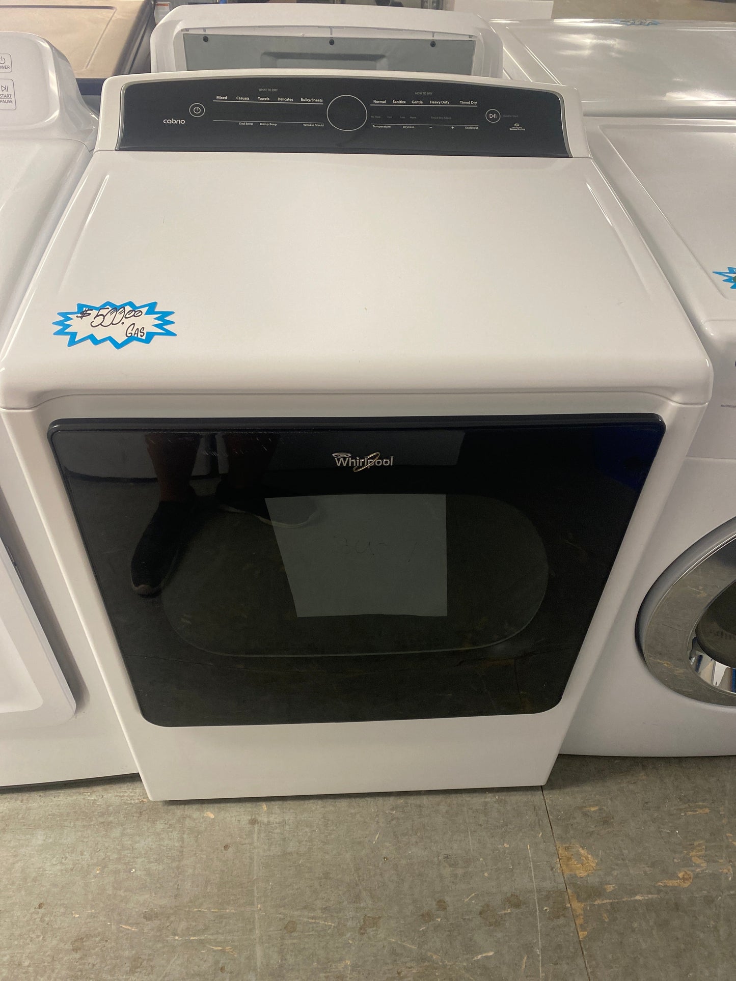 Whirlpool Cabrio 7.4 cu. ft. Natural Gas Dryer