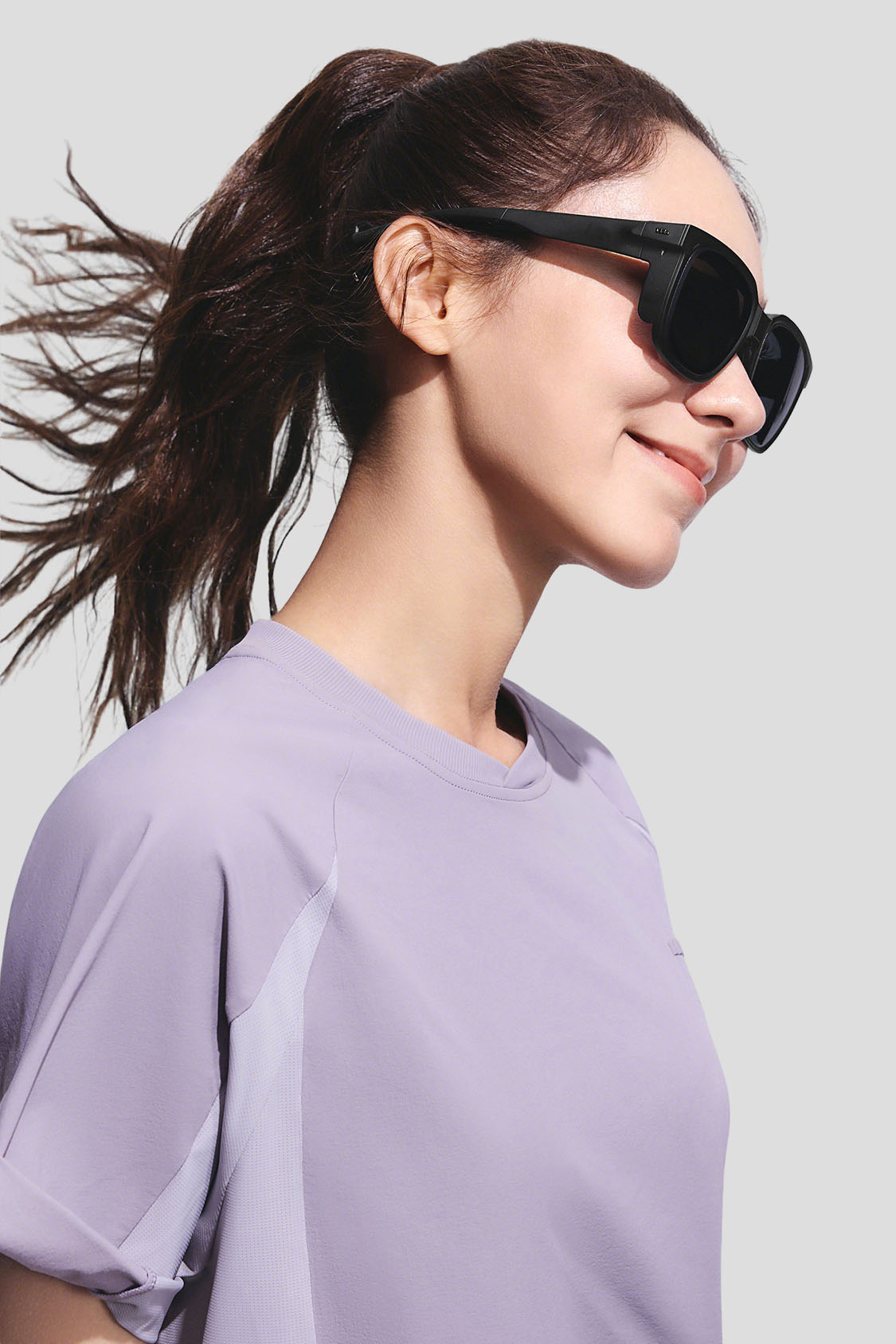 Square Frame Prescription Fit-Over Sunglasses UV 400 FD001