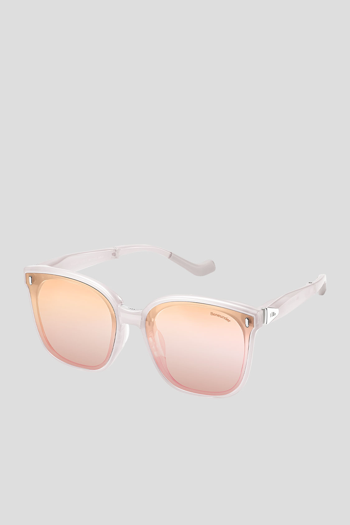 Oversized Square-Round Frame Sunglasses UV 400 FD025
