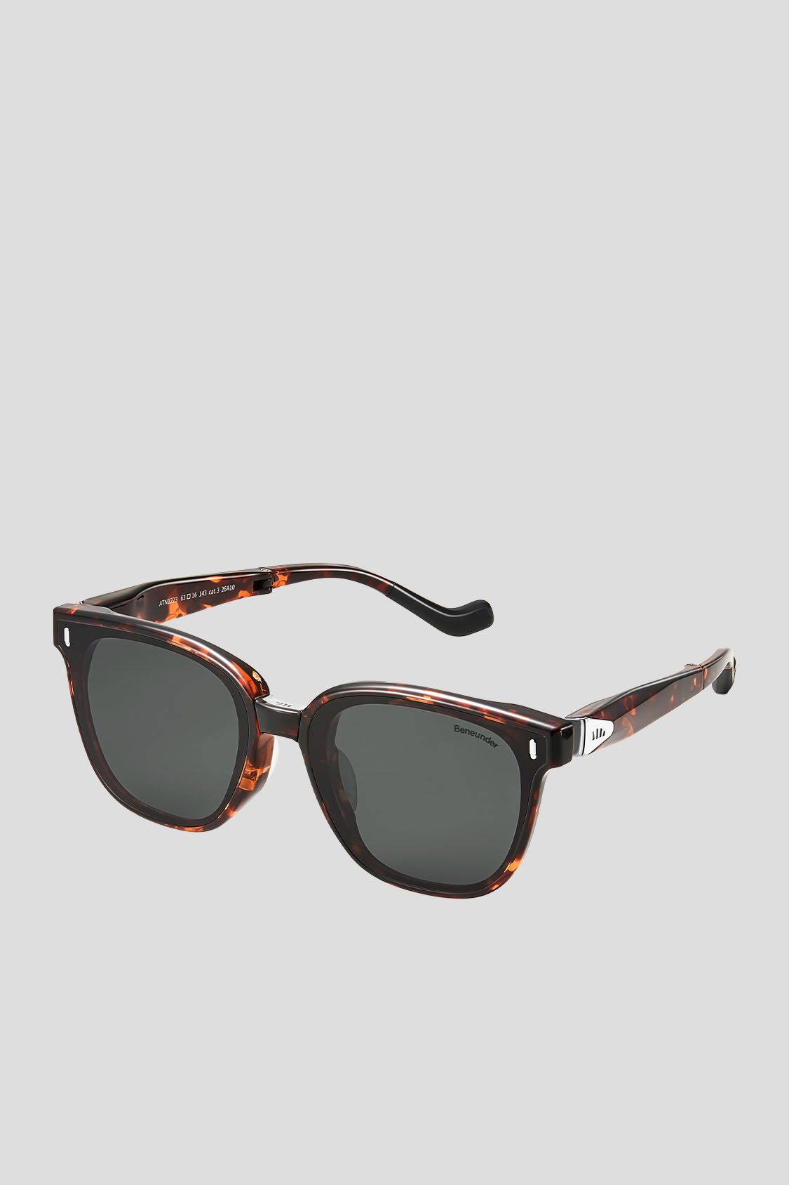 Square-Round Frame Sunglasses UV 400 FD026