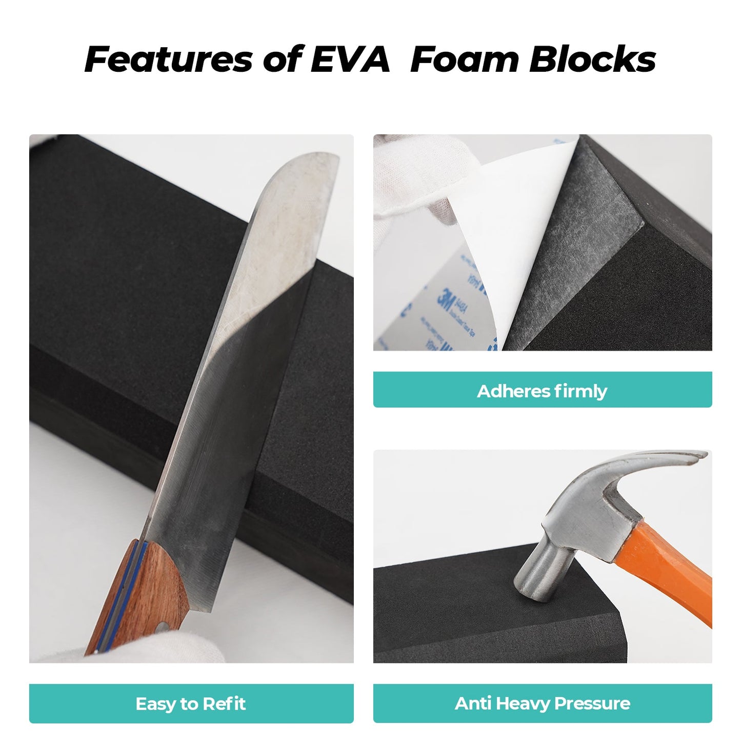 FOGATTI RV Water Heater Installation Filling Block (Single-pack), Compatible with 15 x 18 inches RV Water Heater Door