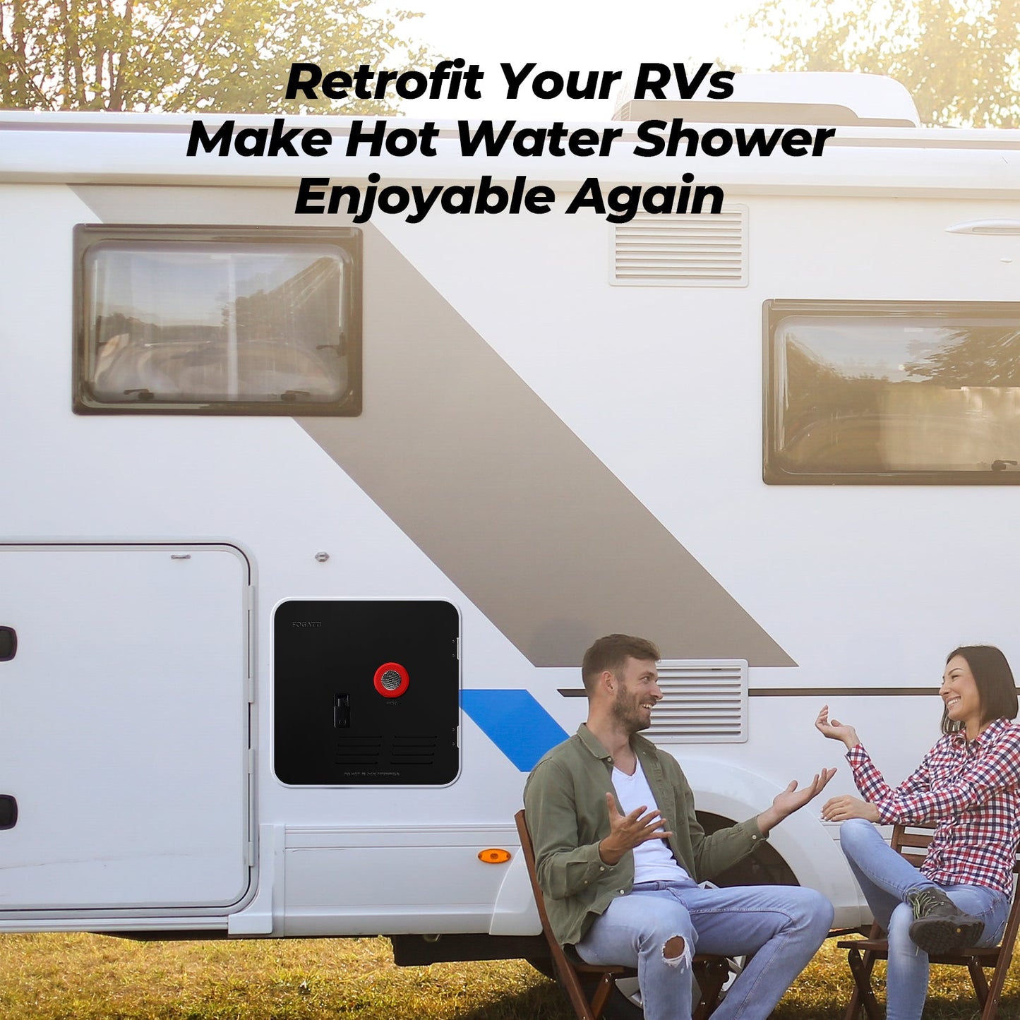 FOGATTI RV Water Heater Installation Filling Block (Single-pack), Compatible with 18 x 18 inches RV Water Heater Door