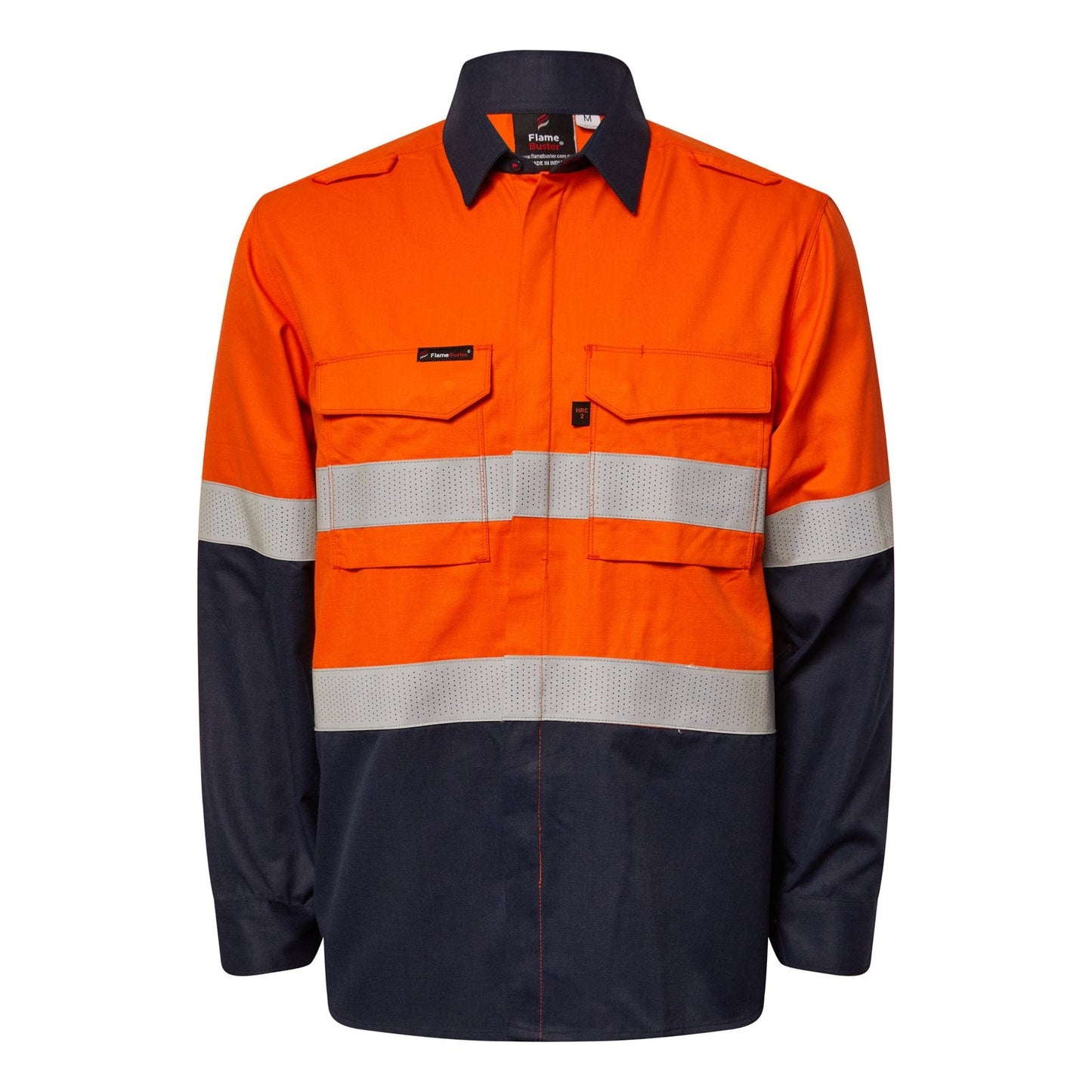 Mens HRC2 Open Front Shirt L/S
