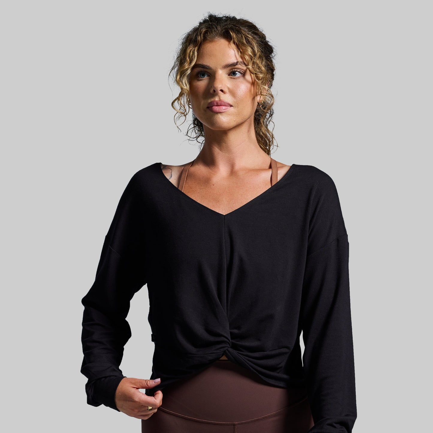 Two Ways Long Sleeve (Black)