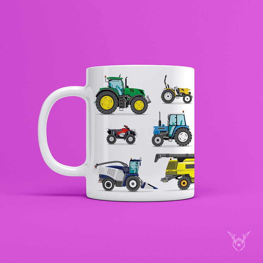 Farm Vehicles Mug