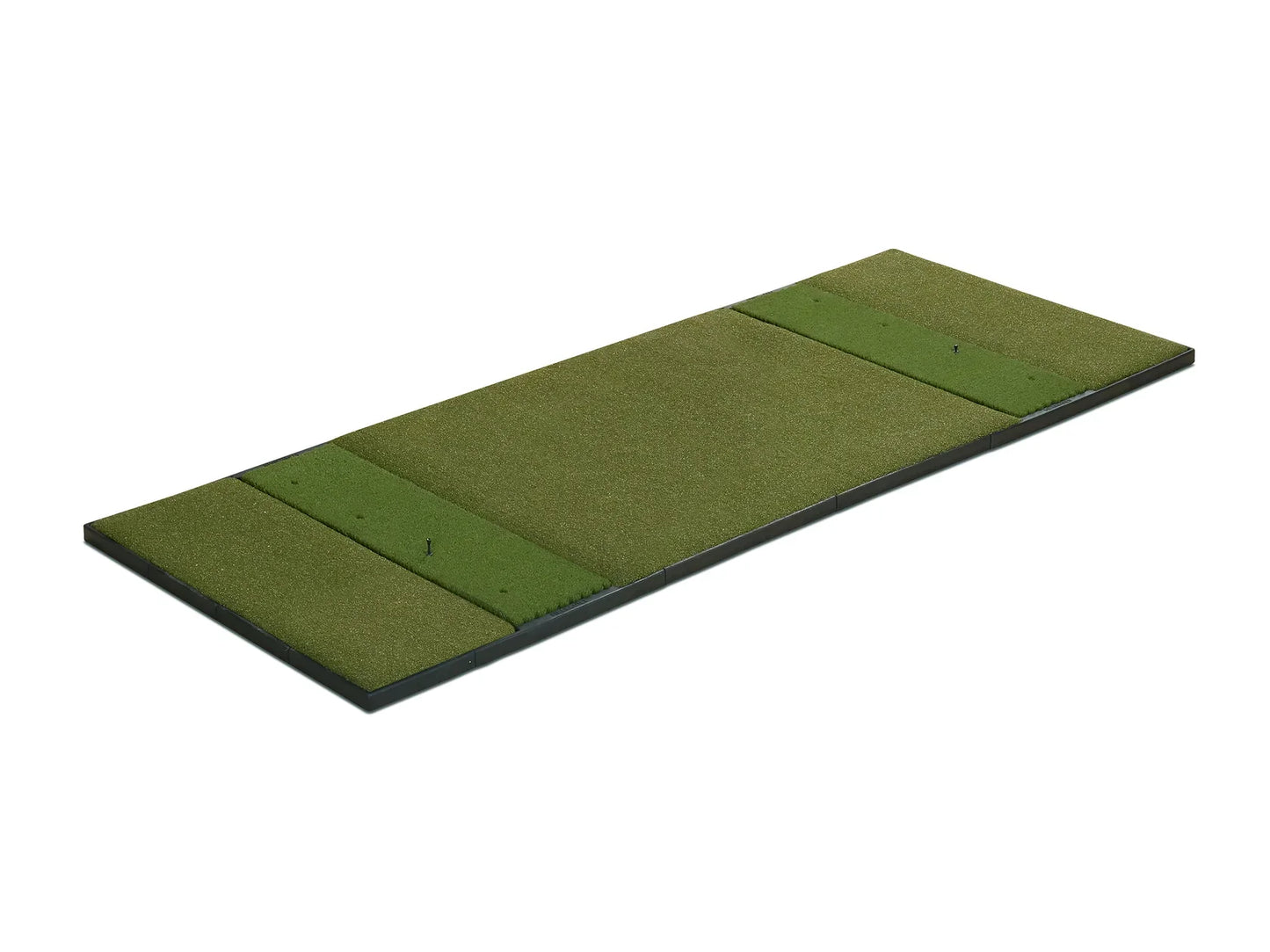 Fiberbuilt Grass Series Studio Golf Mat - Double Hitting - 10'X4'