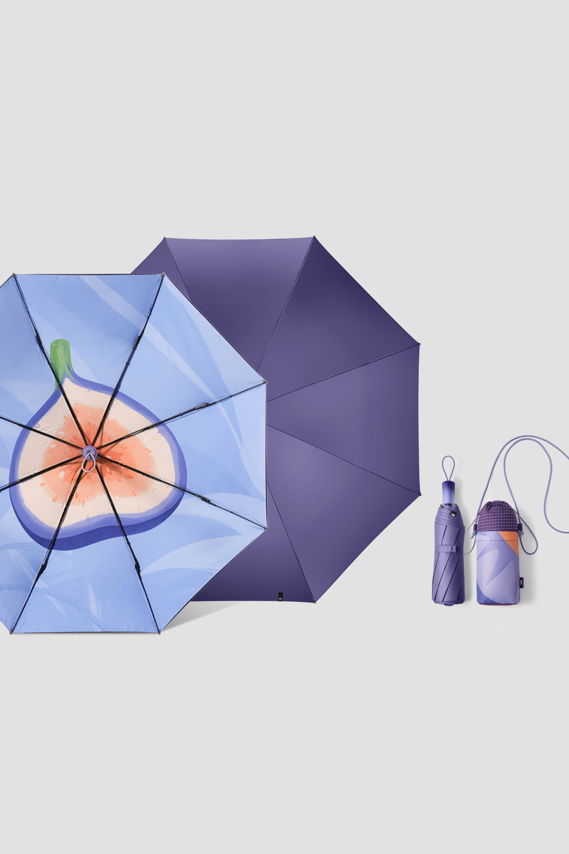 Three-Fold Blackout Sun Protection Umbrella BM397