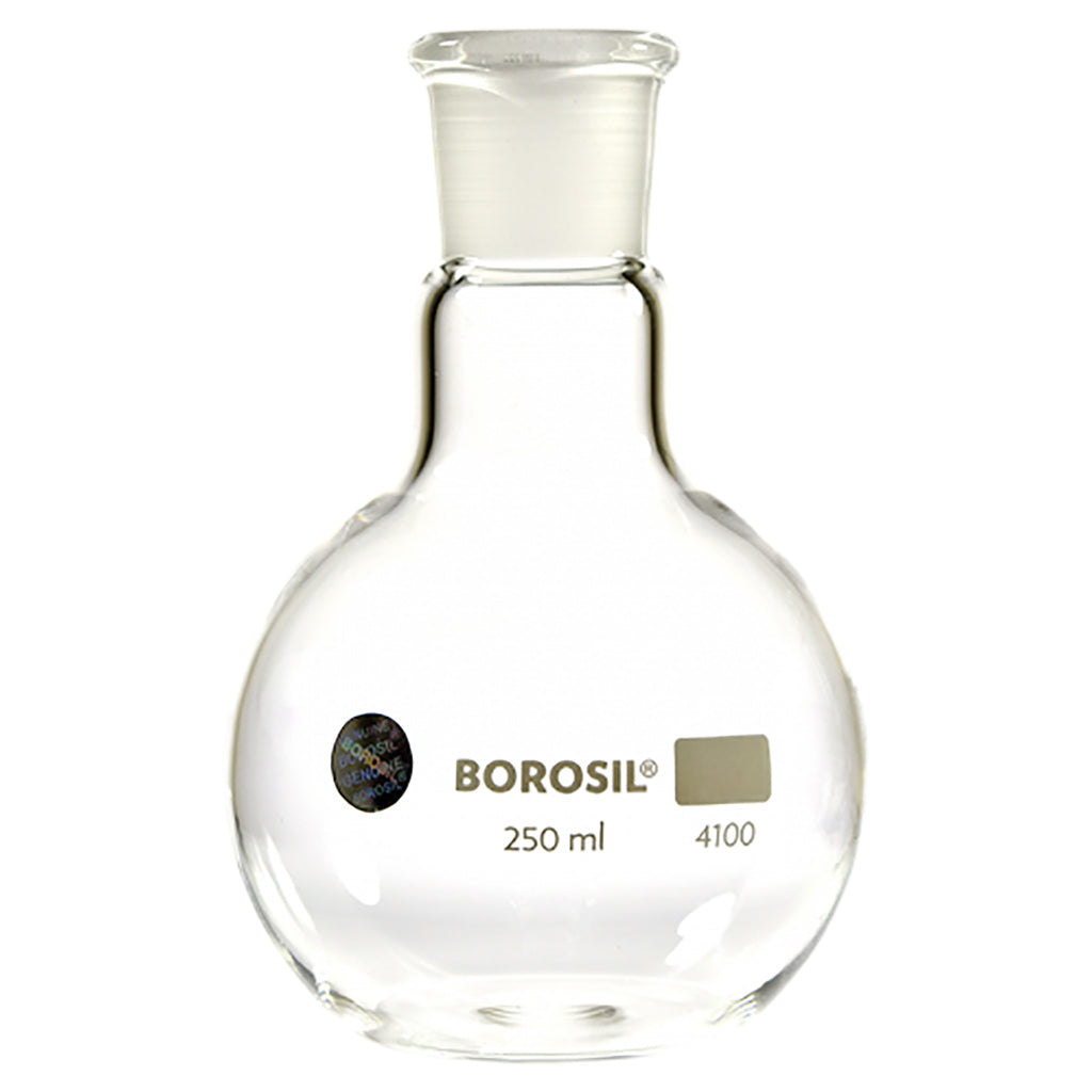 Flask Flat Bottom with Joint Borosil