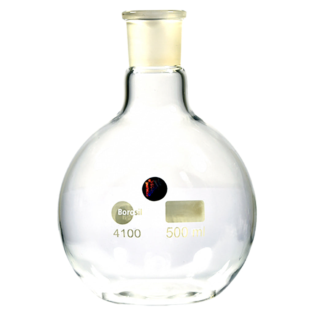 Flask Flat Bottom with Joint Borosil