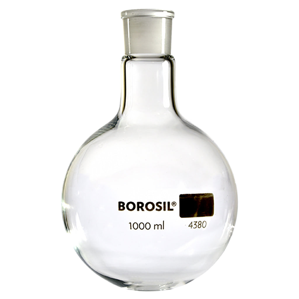 Flask Round Bottom With joint Borosil/Vensil