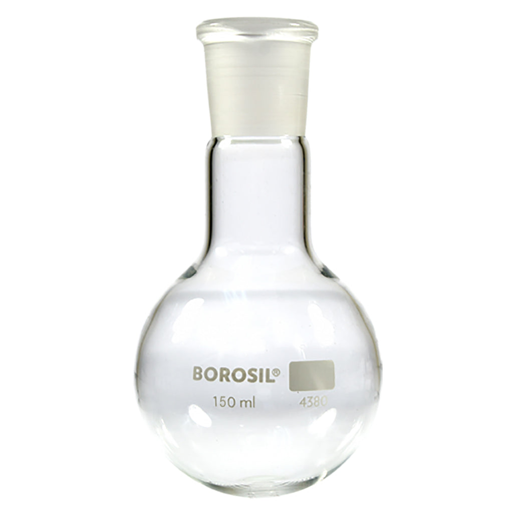Flask Round Bottom With joint Borosil/Vensil