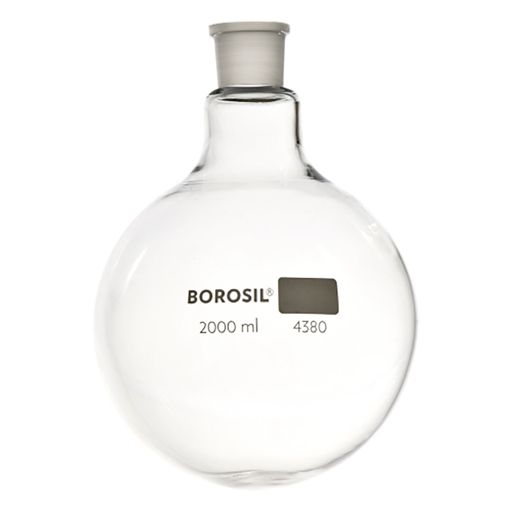 Flask Round Bottom With joint Borosil/Vensil