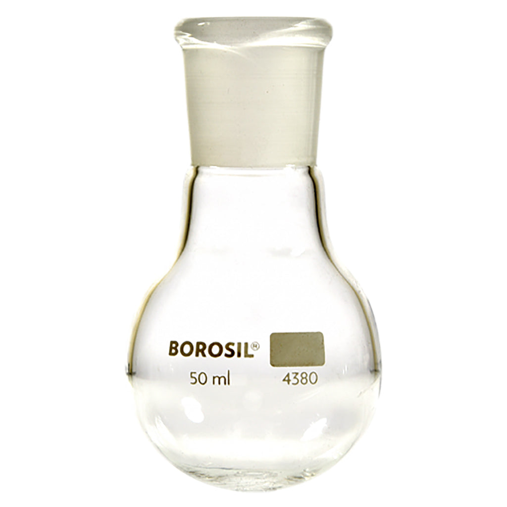 Flask Round Bottom With joint Borosil/Vensil