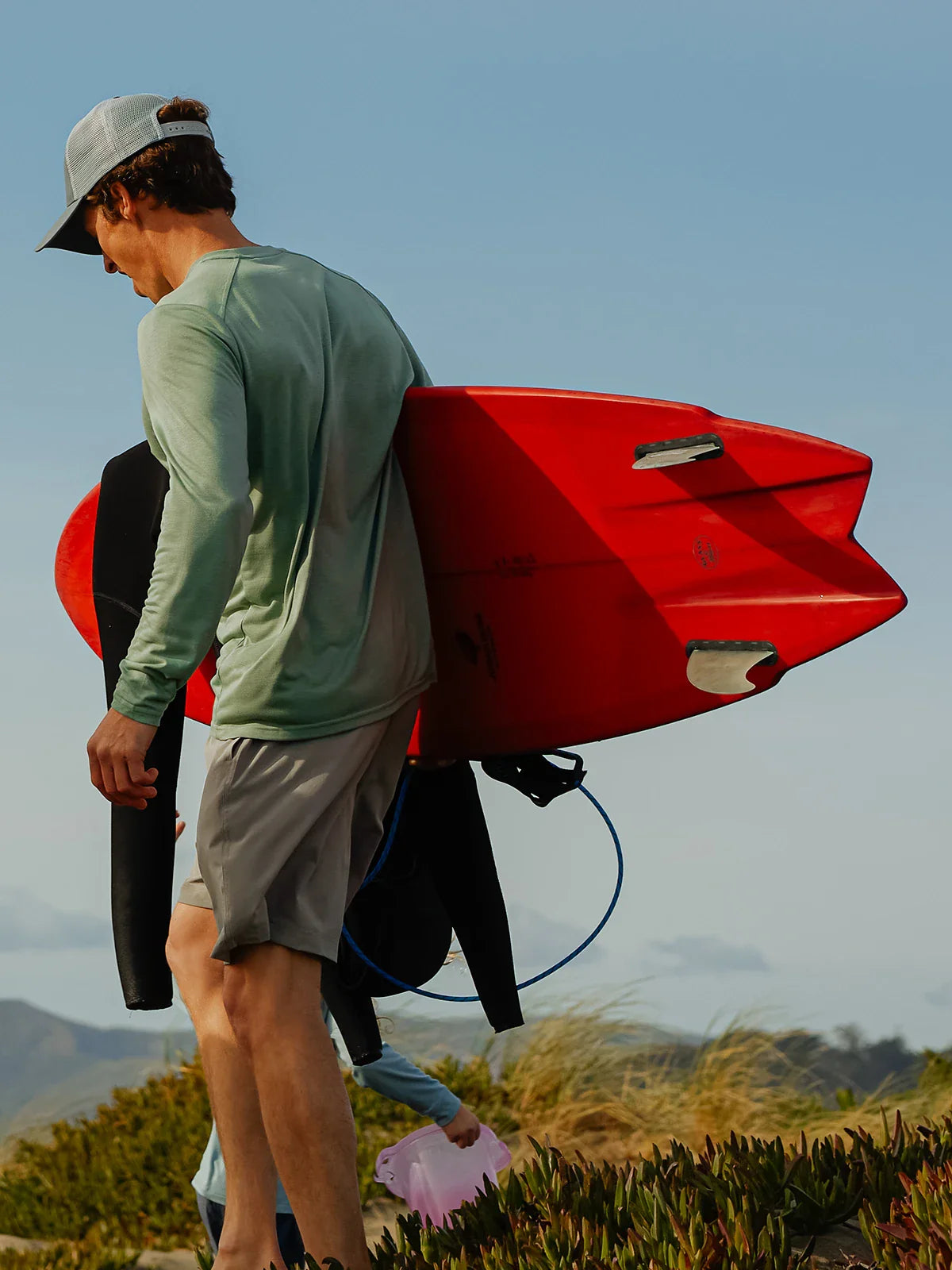 Men's Bamboo Lightweight Long Sleeve - Glacier