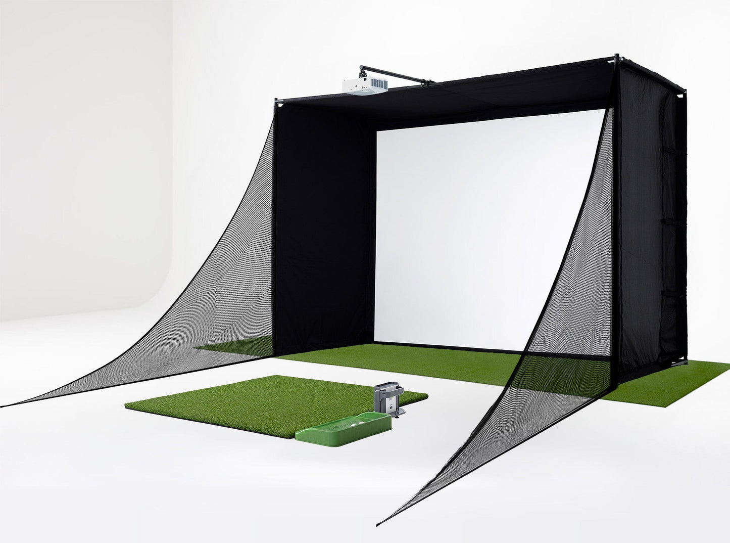 SkyTrak+ Golf Simulator Studio Pro