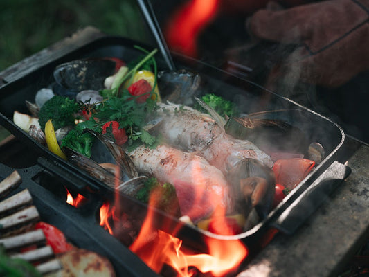 Cast Iron Sandwich Skillet