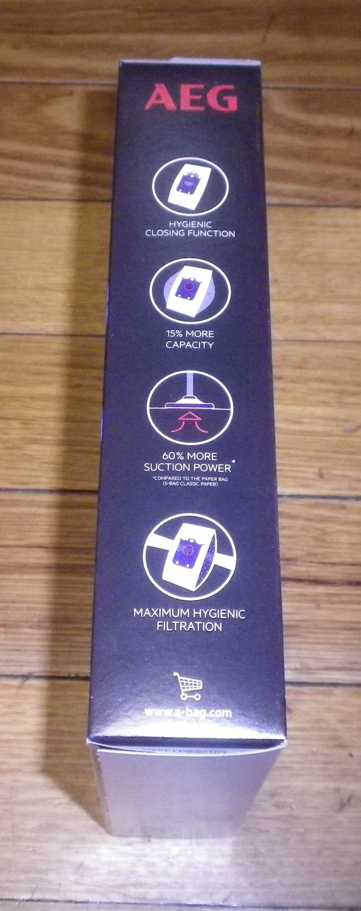 AEG, Electrolux Genuine Classic Long Performance S-Bag Vacuum Bags. - Part # GR201S