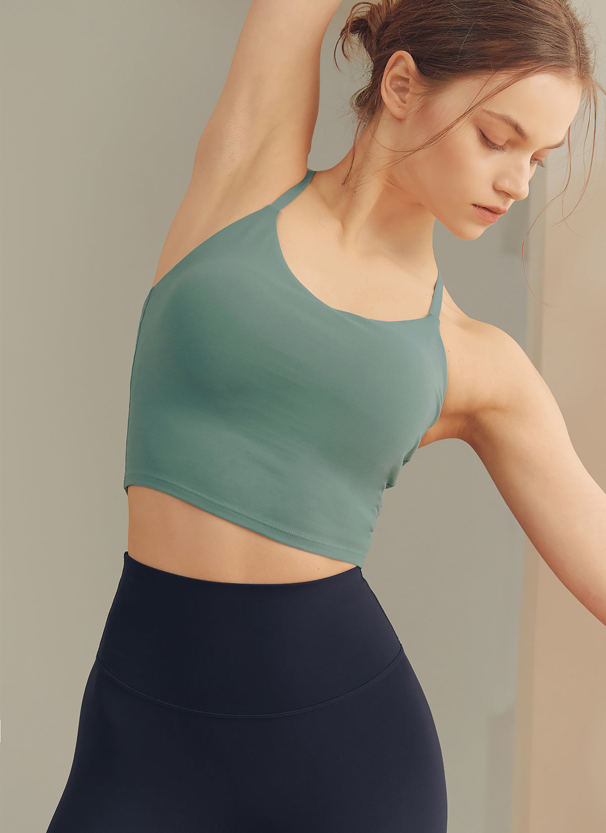 [1+1] Back Line Bra Top