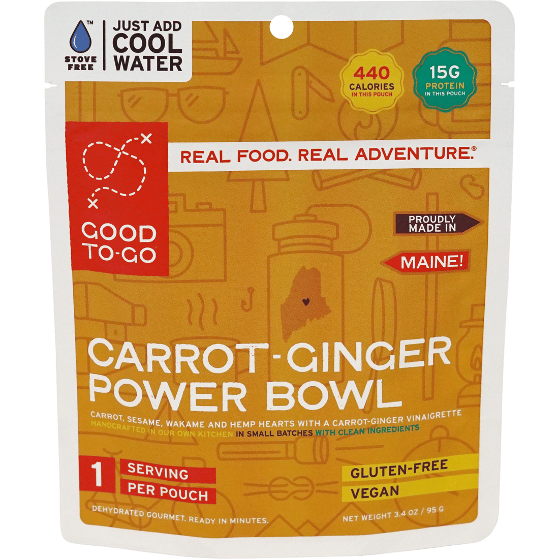 Good To Go Carrot-Ginger Power Bowl Single
