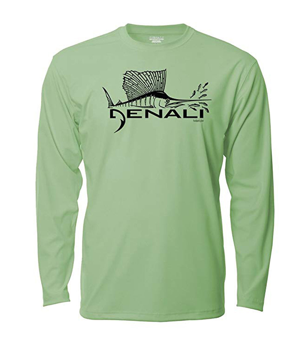 Denali Sailfish Logo: Long Sleeve ProtectUV® Sun Protective Shirt