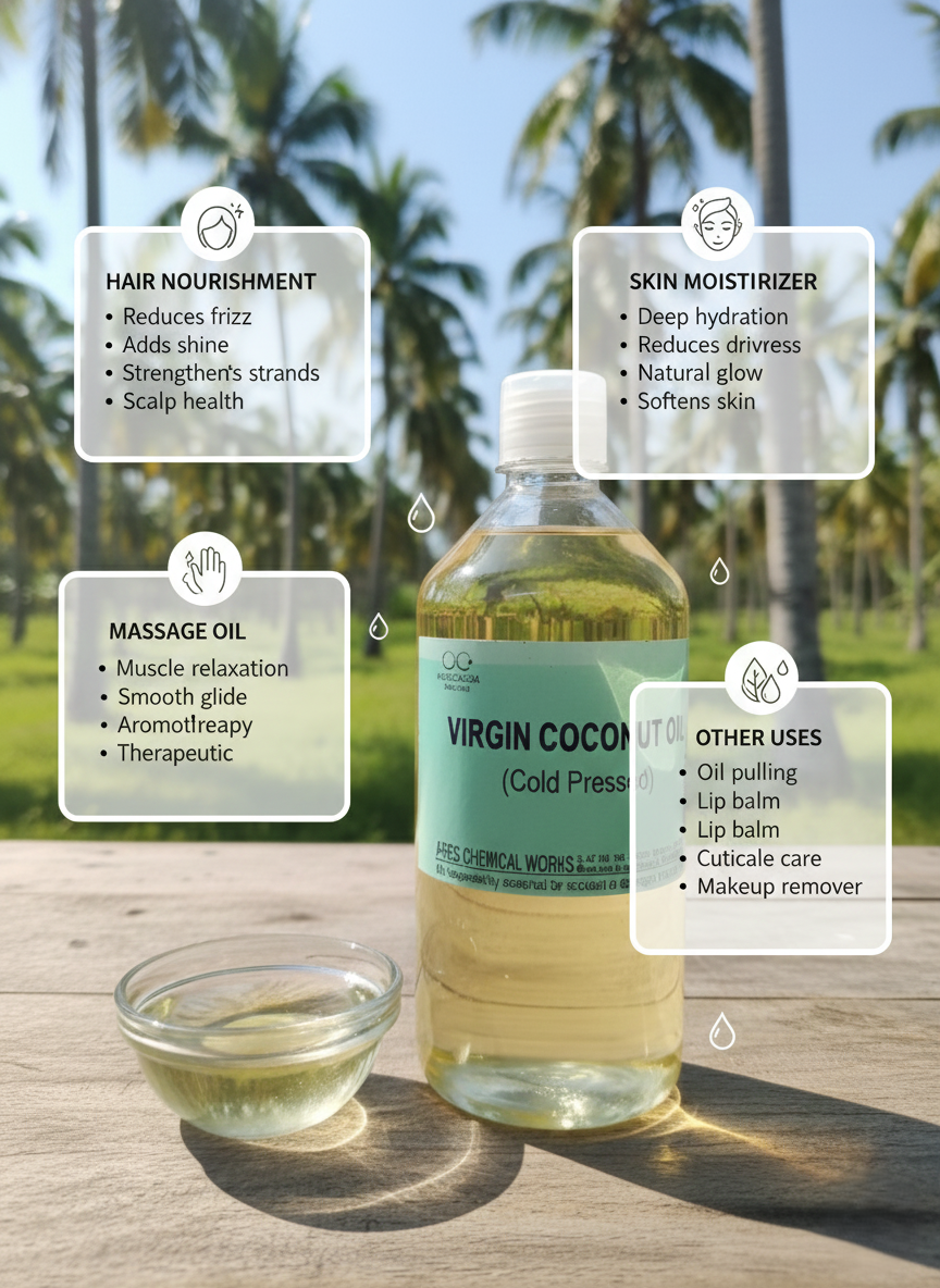 Oil Coconut Virgin Cold Pressed