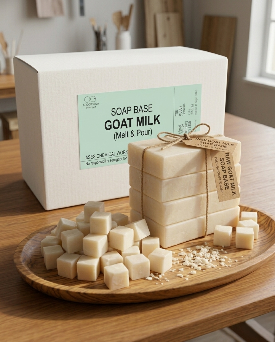 Soap Base Goat Milk (Melt and Pour) — Sulphate Free & Paraben Free