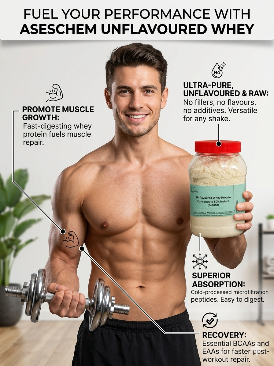 Unflavoured Pure Whey Protein Concentrate 80% Instant SAPUTO