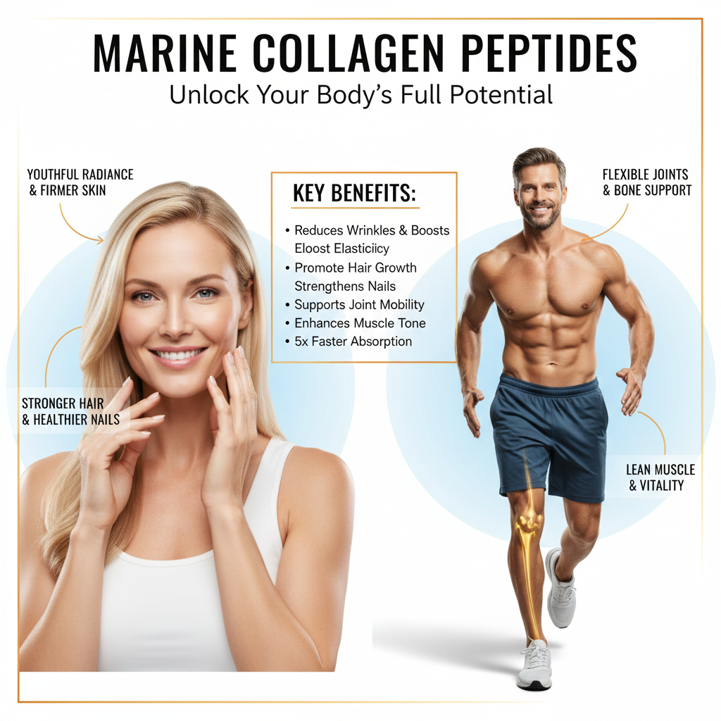 Marine Collagen Peptide 90-95% (cosmetic & supplement)