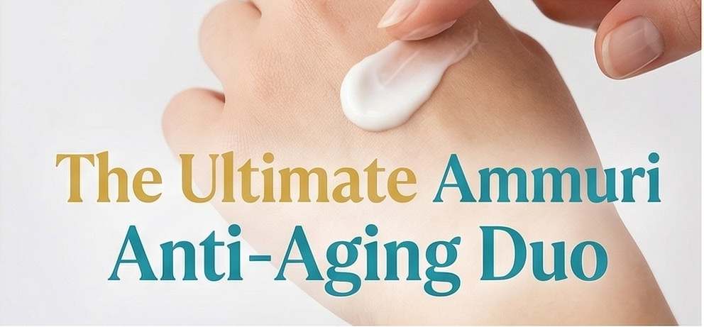 Ammuri Retinol 5% Max Serum SPF 50 Cream Set Anti Ageing Night Day Skincare Routine