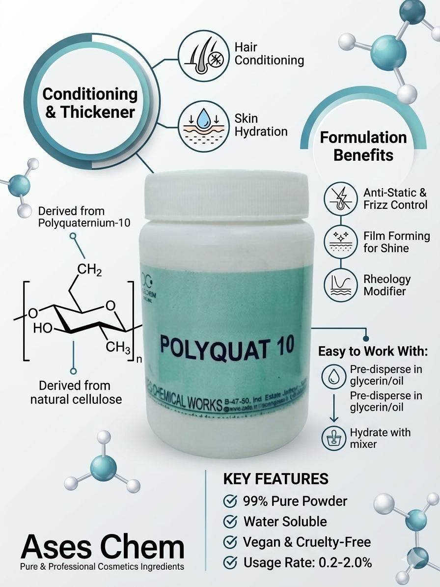 Polyquat 10/Polyquaternium 10 (Powder) PQ10