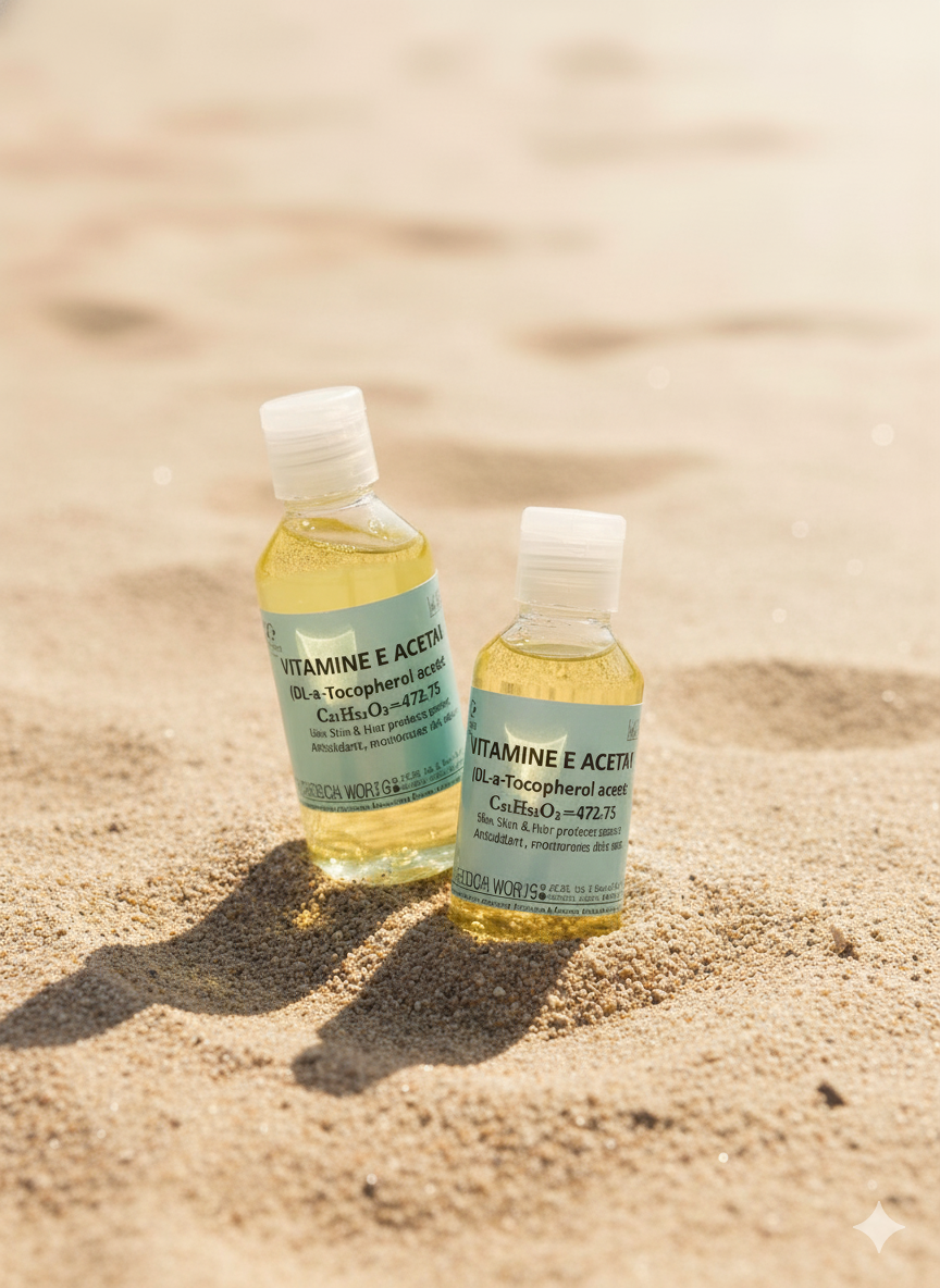 Vitamin E Acetate Liquid 98% (Alpha Tocopheryl Acetate)