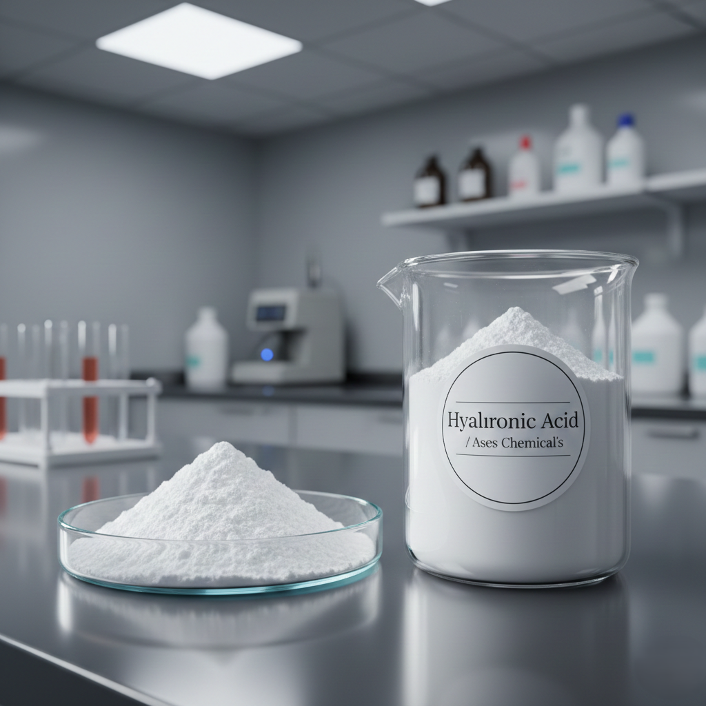Hyaluronic Acid Sodium/Sodium Hyaluronate (Middle Molecule) Powder