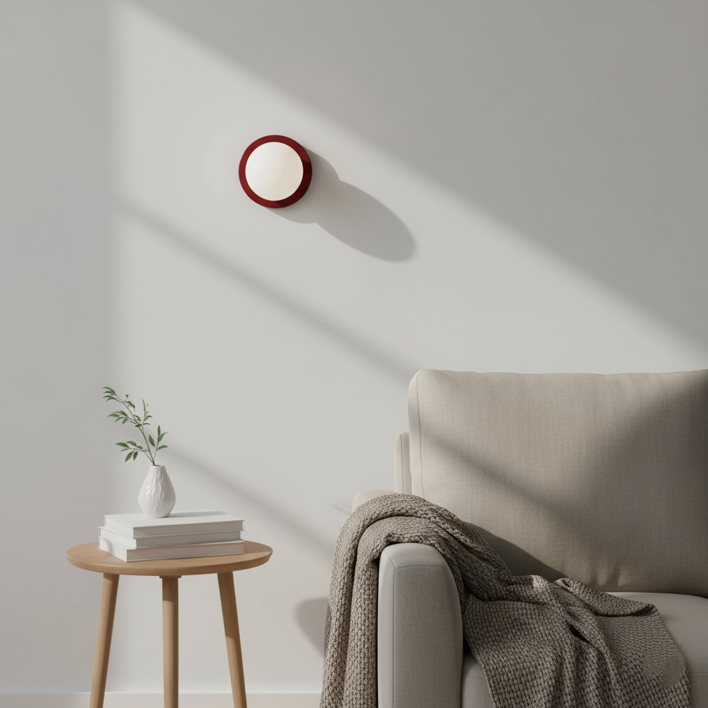 Nordic Round Glass Wall Light LED Light With Globe Shade
